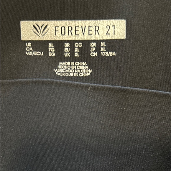 Forever 21 Black High-Waisted Leggings - Picture 9 of 9